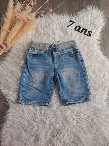 Short en jean 7 ans