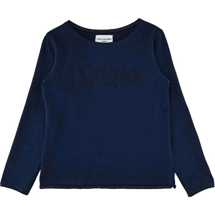 T-Shirt à manches longues 4 ans en coton bio Arsène et les pipelettes