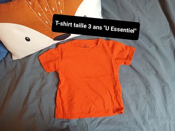 T-shirt 3 ans garçon U Essentiel