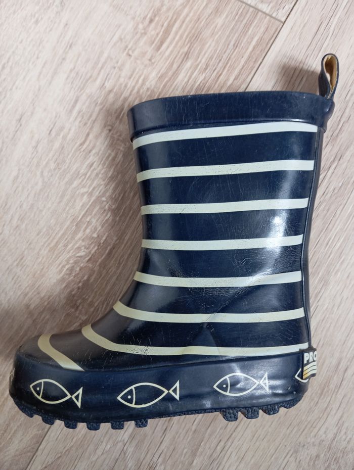 Botte de pluie taille 21 en très bon etat - photo numéro 5