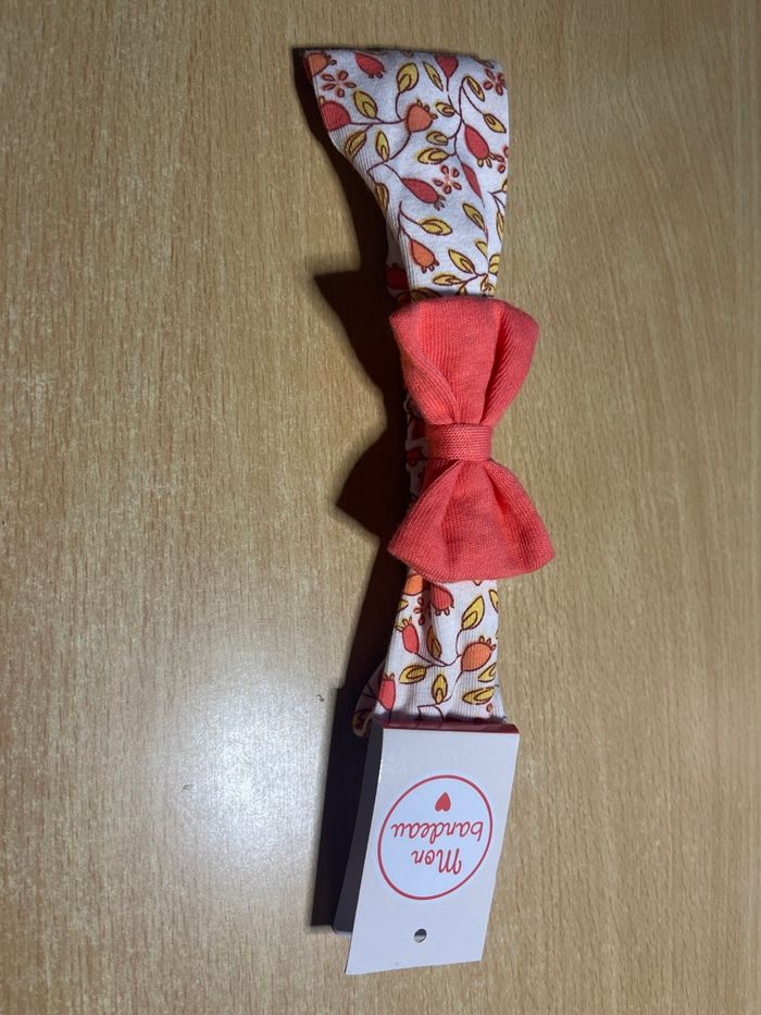 Bandeau bébé fille 3/6 mois