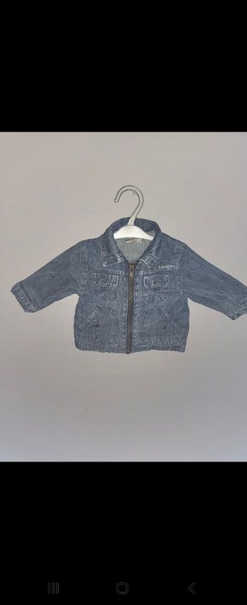 Veste en jean garçon 3 mois