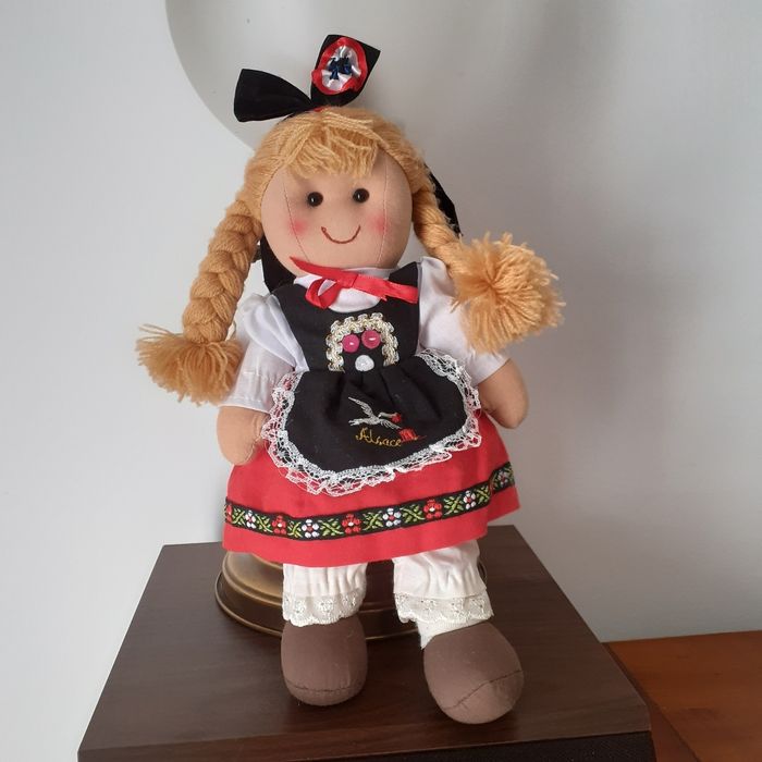 Poupée chiffon Alsacienne *27 cm - photo numéro 9