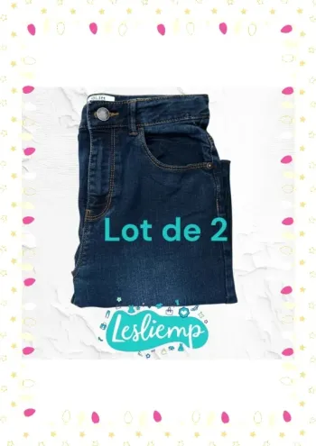 Lot de 2 Jean slim 14 ans kiabi