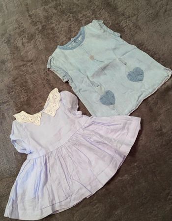 Lot robes d’été fille 1m