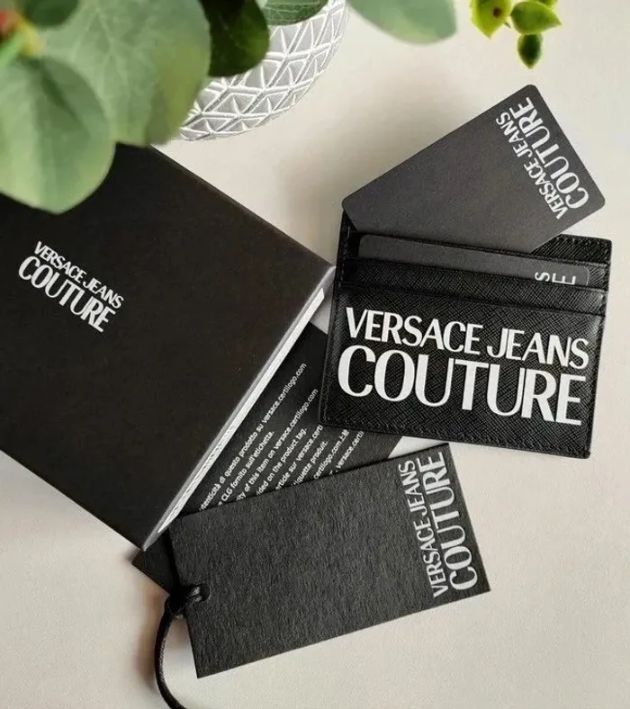 Porte carte, Porte feuille Versace, Jeans Couture - Neuf