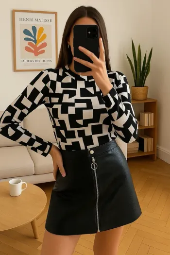 Jupe trapèze Madison taille M 🖤