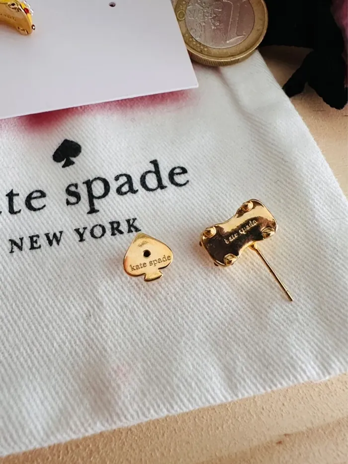 🚗 Boucles d’oreilles Kate Spade New York – Voiture jaune - photo numéro 7