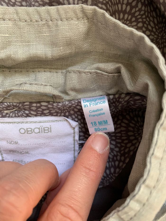 Manteau demi saison Obaïbi 18 mois - photo numéro 4