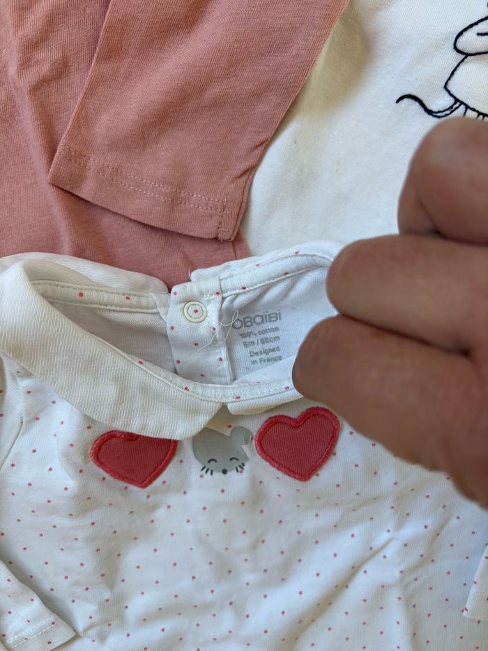 Lot de 4 t-shirts manches longues - photo numéro 4