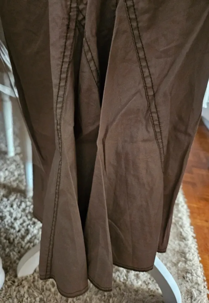 Jupe kaki évasée Mystic Taille 42 Neuve - photo numéro 4