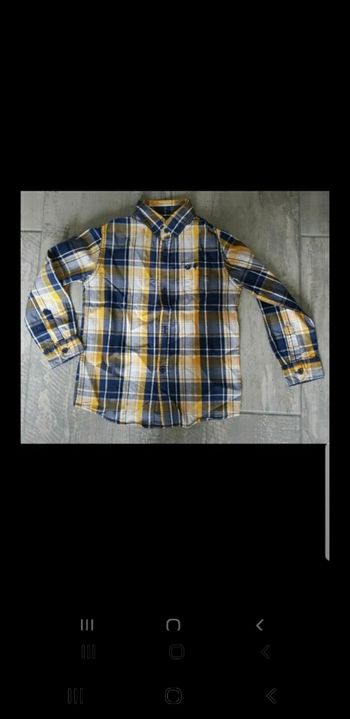 Chemise 5 ans