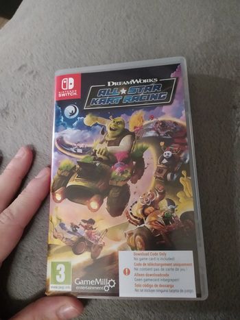 All star kart racing Nintendo Switch boîte vide