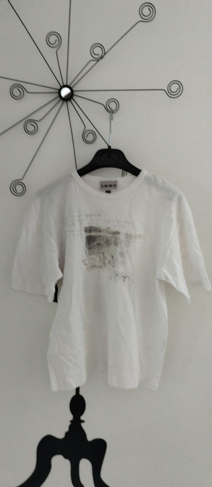 Tee-shirt manches courtes blanc IKKS taille 8 ans