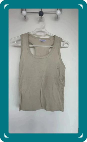 Débardeur beige