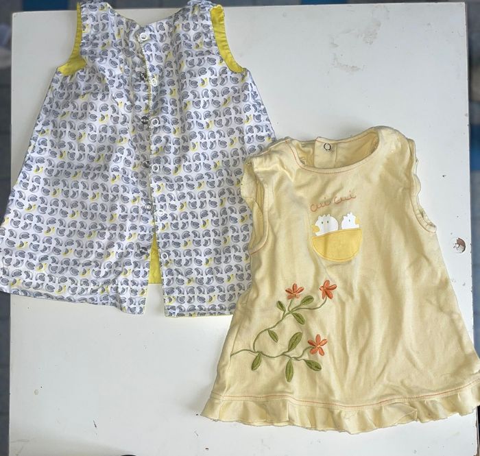 Lot de 2 robes de 3 mois