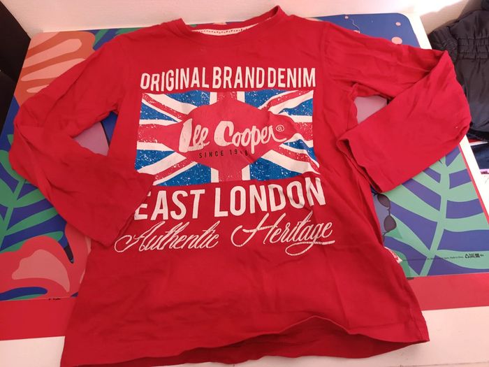 Tee-shirt manche longue Lee Cooper 10 ans