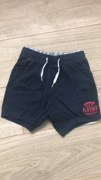 Short bermuda rebord style caleçon