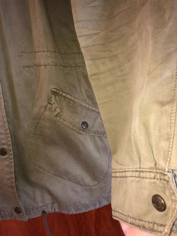 Veste kaki à capuche Fishbone - photo numéro 3