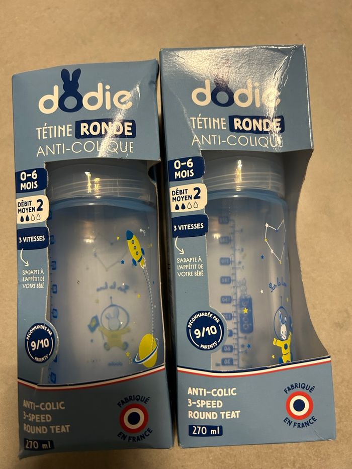 Biberon dodie bleu