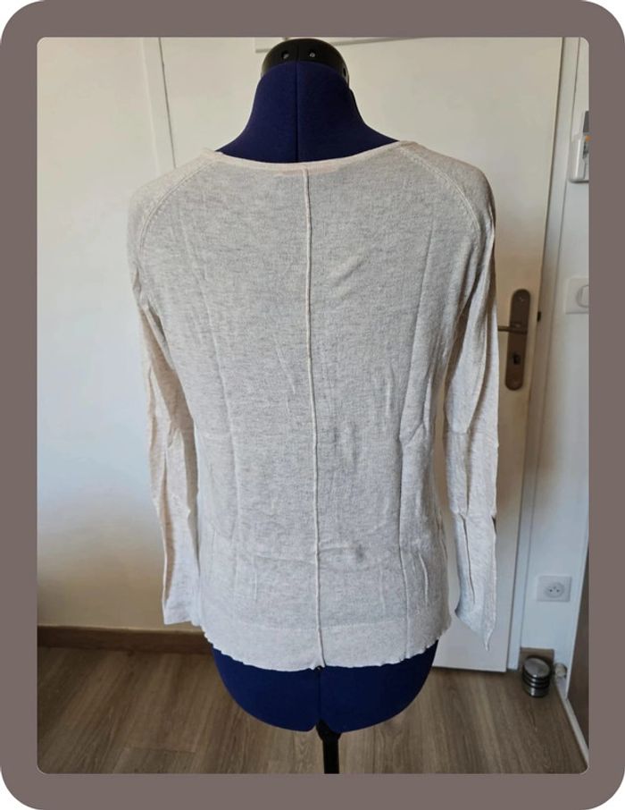 Pull beige/crème - photo numéro 4