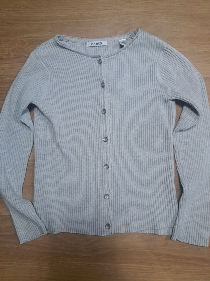Gilet okaidi fille 8 ans
