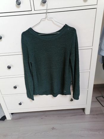 Pull vert foncé taille 40
