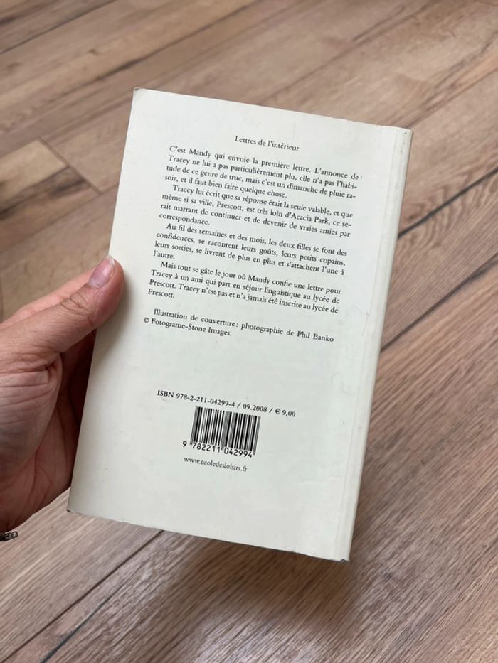 Livre Lettres de l’intérieur John Marsden - photo numéro 2