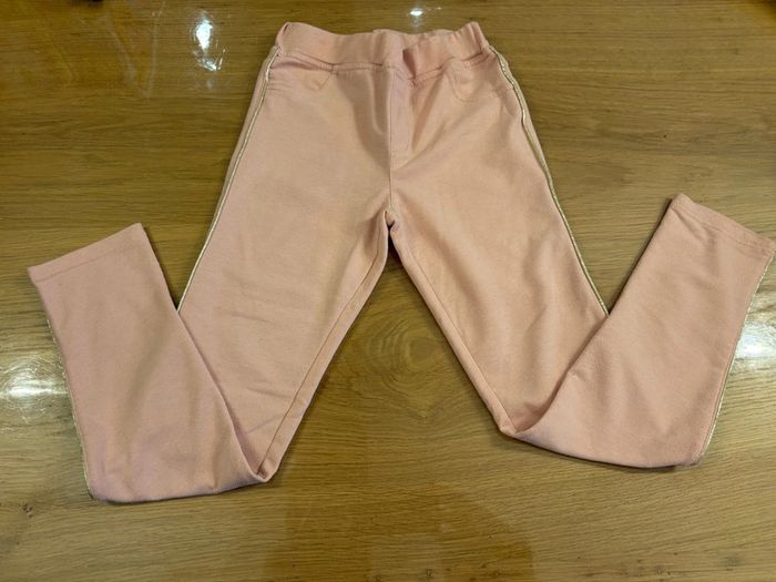 Legging rose Eldys taille 10 ans