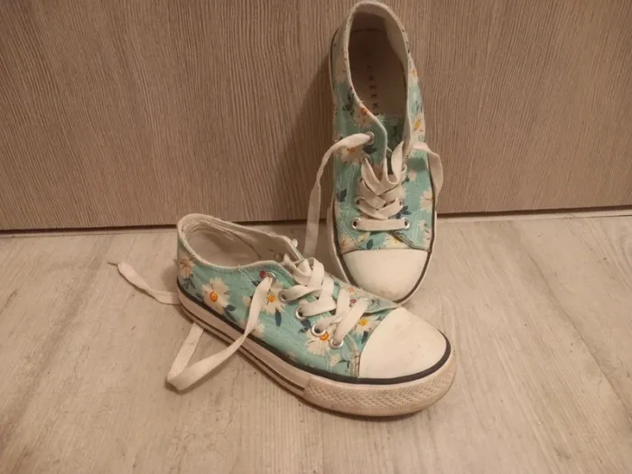 Jolie paire de creeks fleuries P32