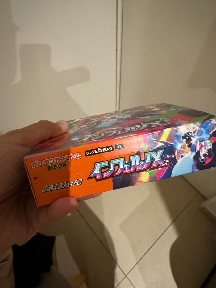Carte Pokémon display Inferno X M2 scellée no shrink japonaise - photo numéro 2