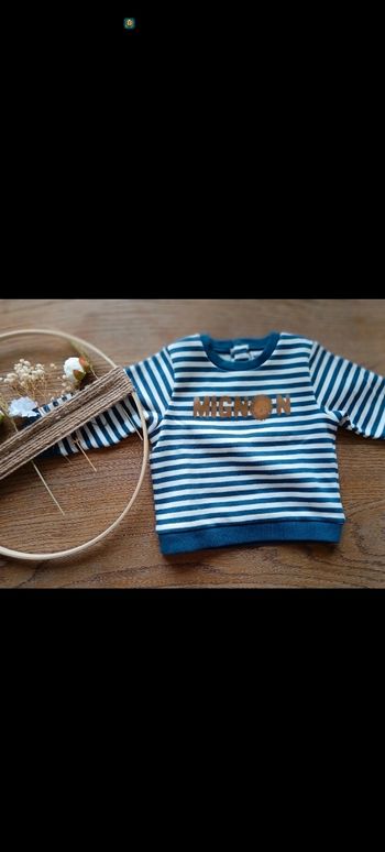 Pull garçon 6 mois Sergent Major