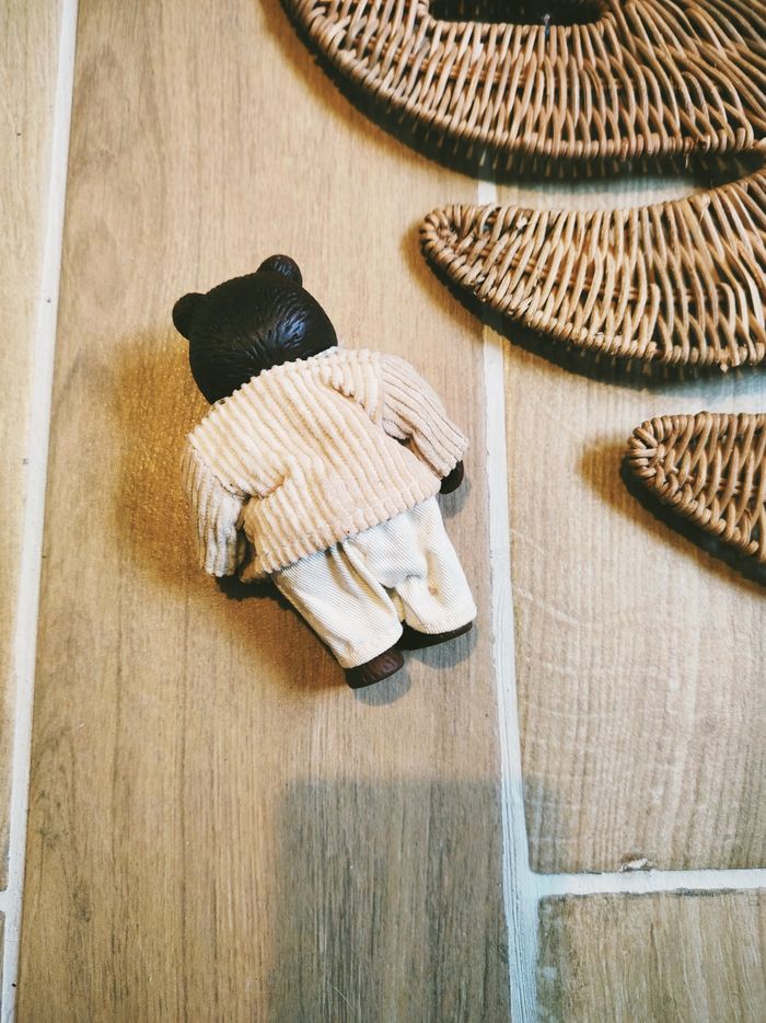 🐻Poupée petit ourson Les copains de la forêt marque Berchet - photo numéro 2