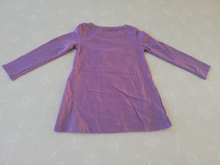 Robe manches longues violette lapin Tex 2/3 ans neuve 3€ - photo numéro 3