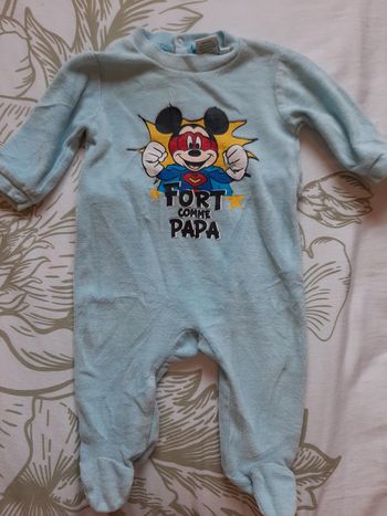 Pyjama Mickey 3mois
