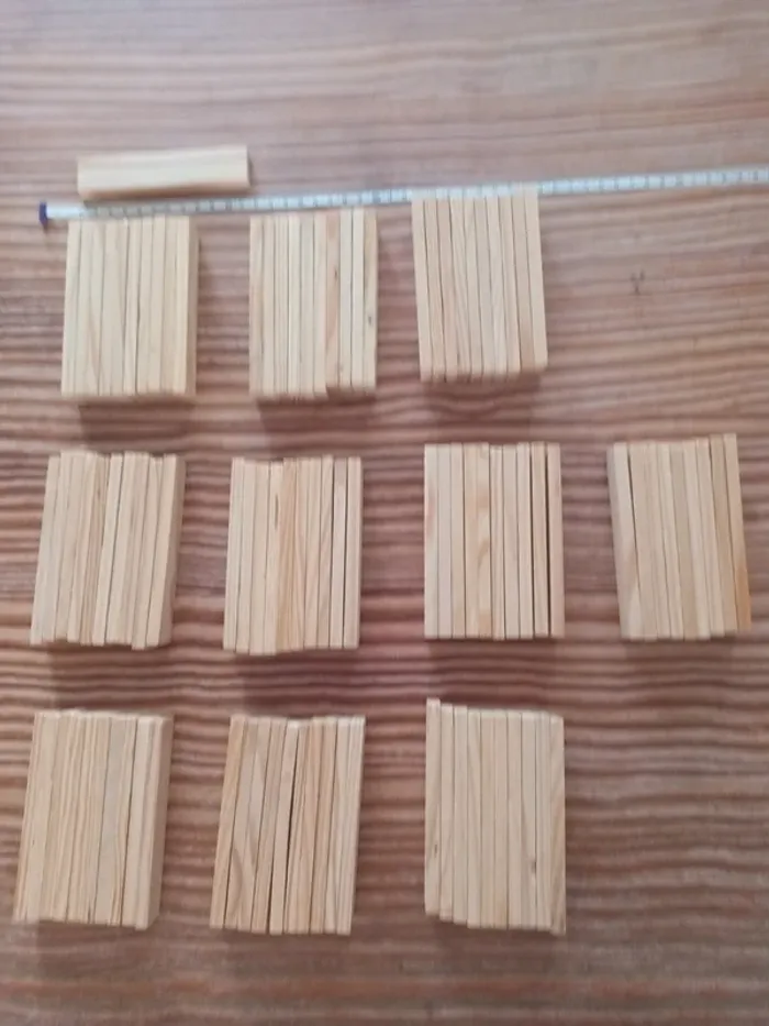 100 bûchettes bois