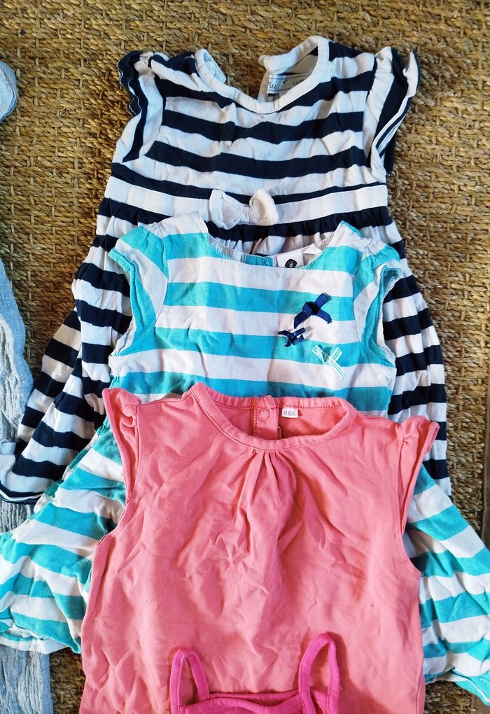 Lot printemps été fille 18 mois - photo numéro 2
