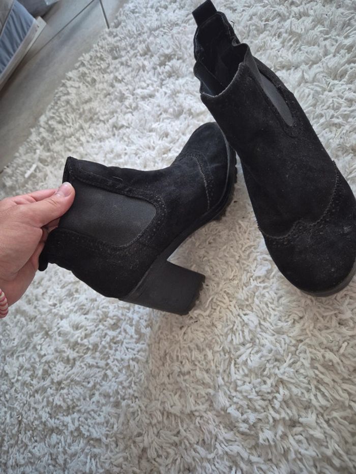 Bottines talon femme