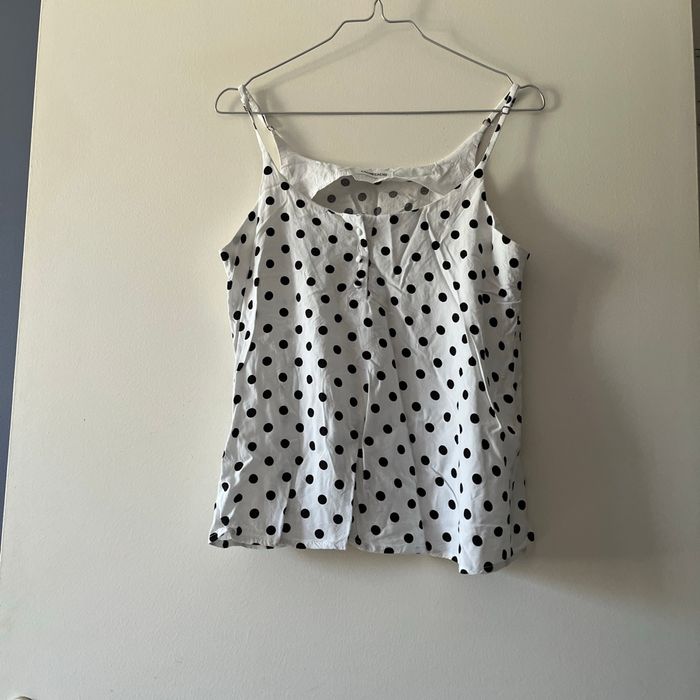 Débardeur à pois