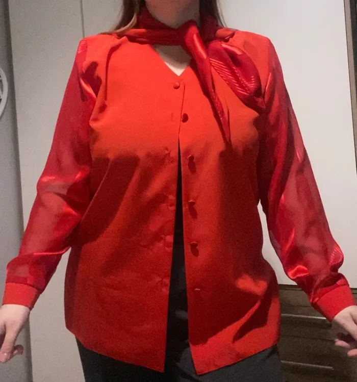 Chemise rouge