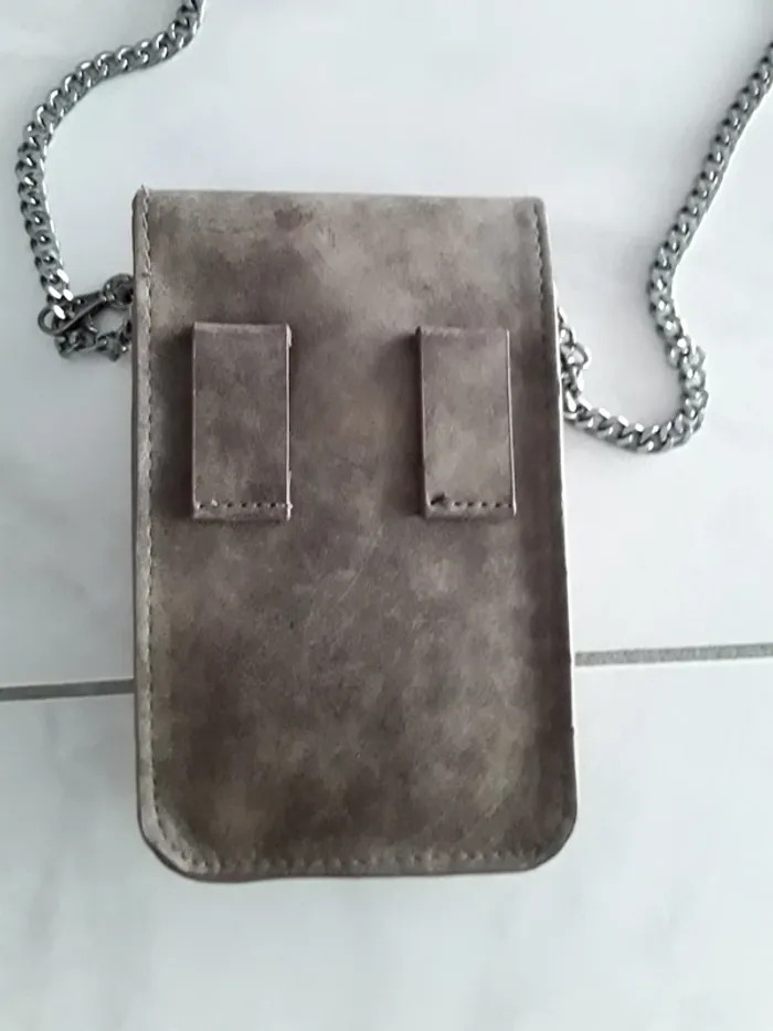 Sac cuir marron - photo numéro 2