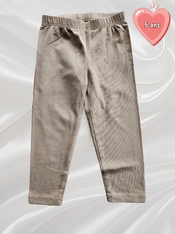 Legging pantacourt fille 5 ans