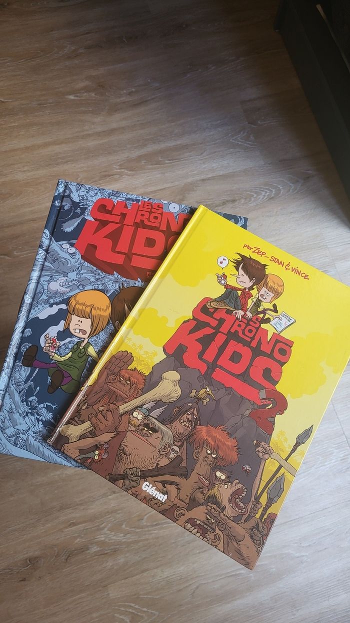 BD "Les Chrono kids" Tome 1-2