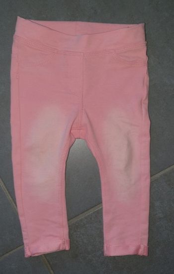 Jegging rose 12mois neuf