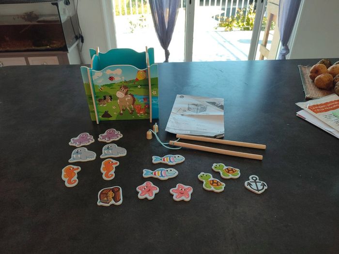 Jeu de société premier âge pêche à la ligne - photo numéro 2