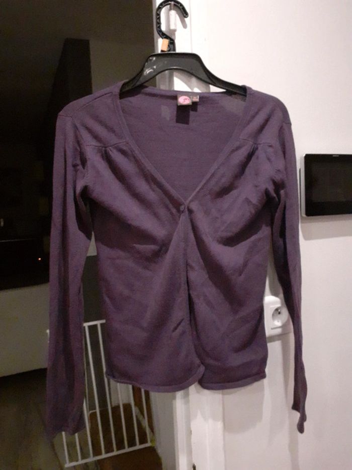 Gilet violet