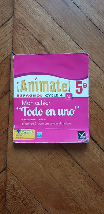Animate! 5e mon cahier hatier