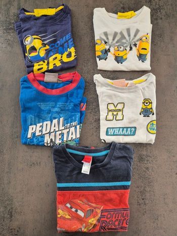 Lot tee shirts garçon