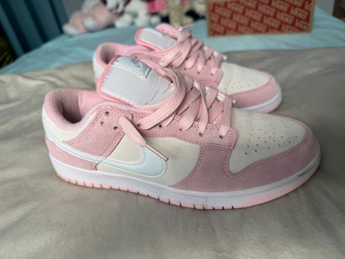 basket - Dunk rose et blanc - photo numéro 2