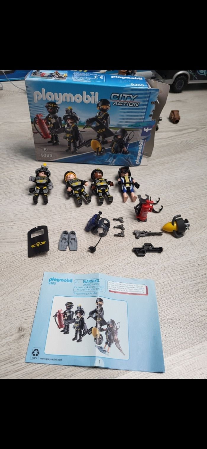 Divers boîtes playmobils thème police - photo numéro 6